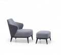 Кресло Бранд (Деревянные ножки, Пуф) каталог с ценами