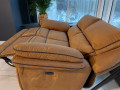Диван Ларецо с реклайнерами двойной изображение